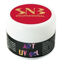 Art UV gel dark red pastel 5 ml