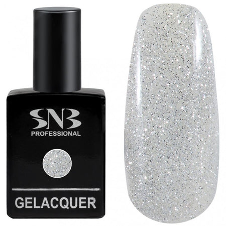 GELacquer 01 Glitter Silver 15 ml